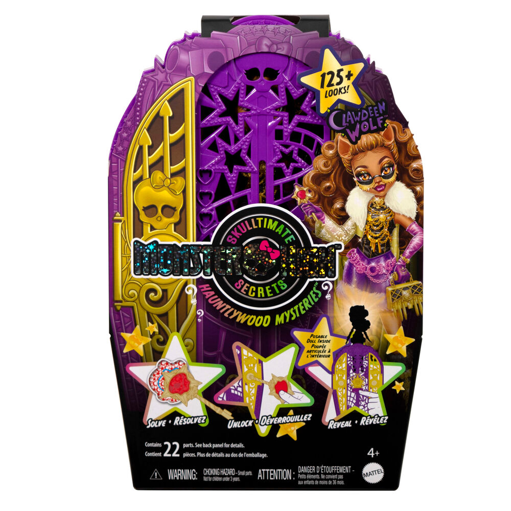 Muñeca Clawdeen Skulltimate Secrets Hauntlywood Mysteries Monster High - Imagen 4