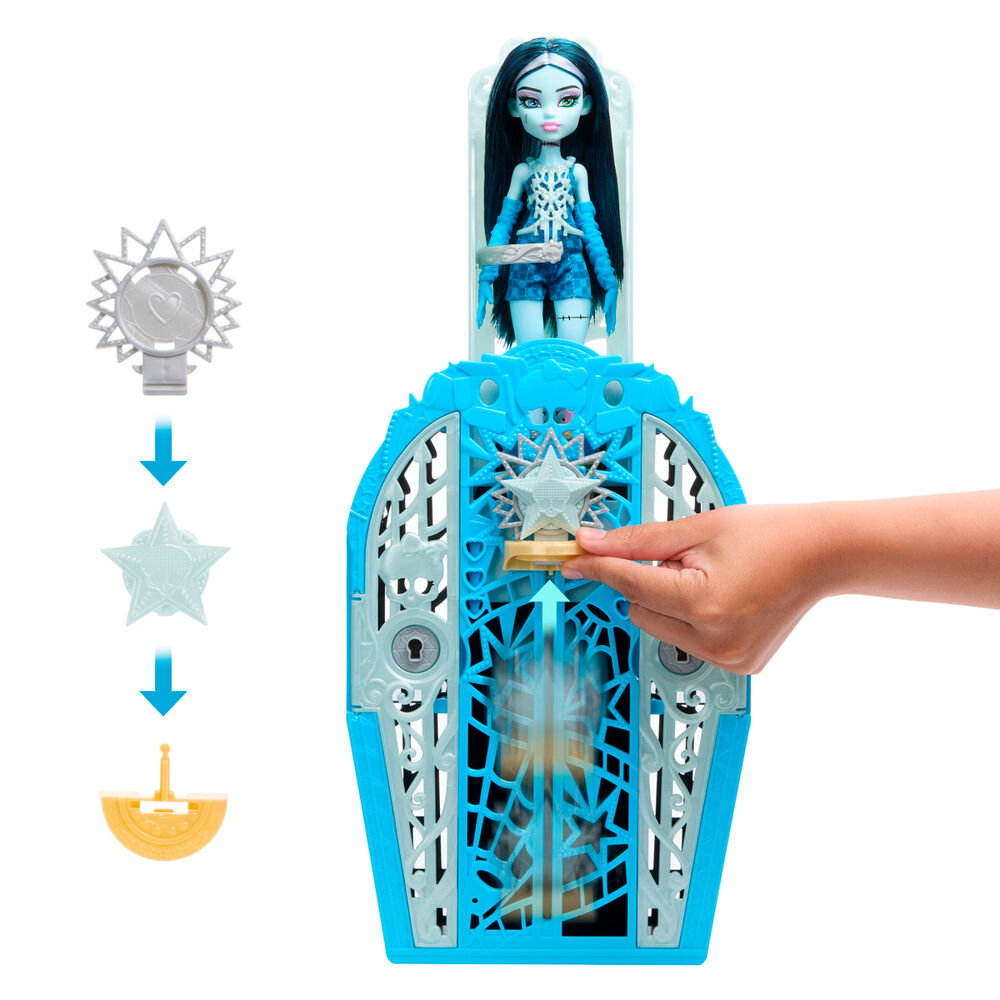 Muñeca Frankie Skulltimate Secrets Hauntlywood Mysteries Monster High - Imagen 3