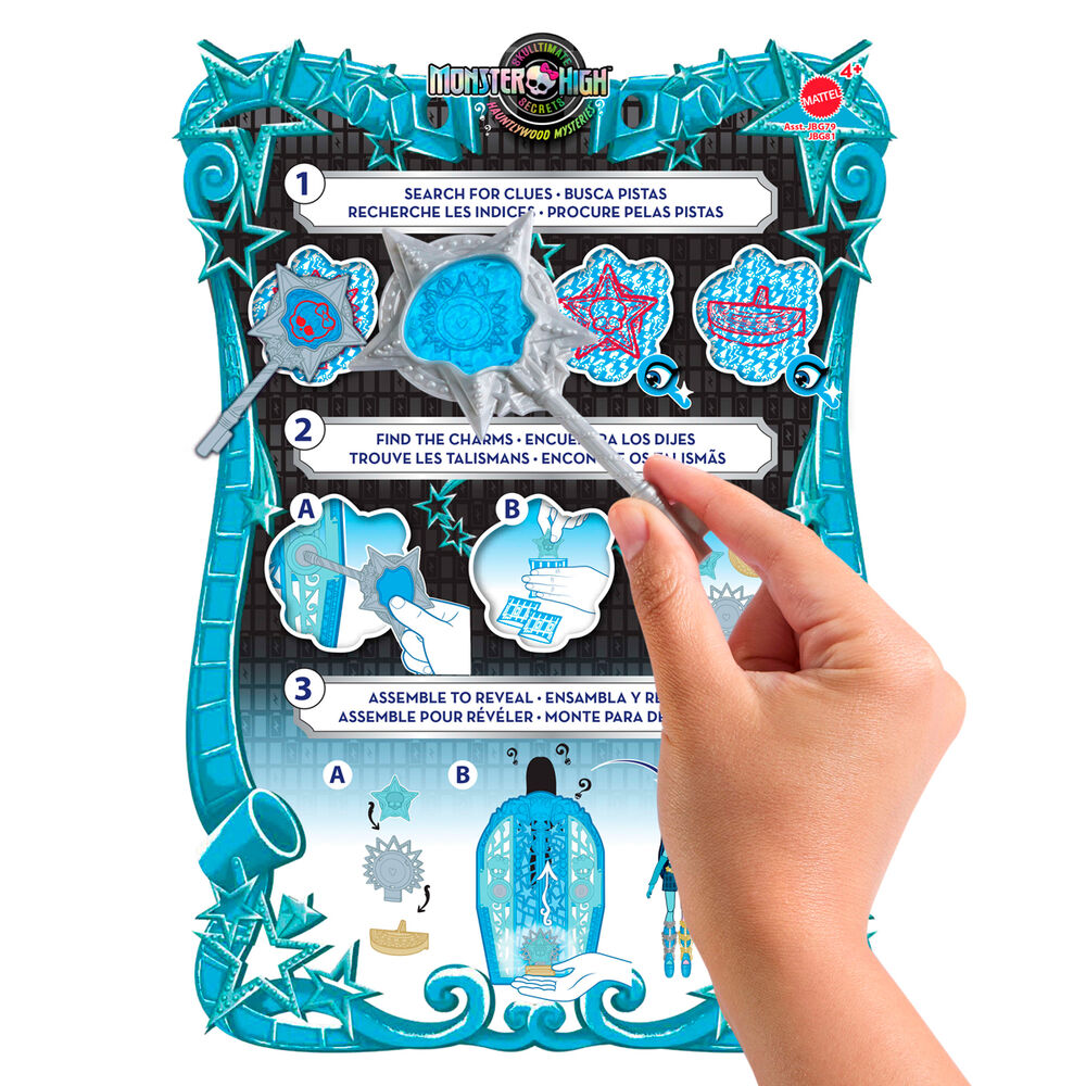 Muñeca Frankie Skulltimate Secrets Hauntlywood Mysteries Monster High - Imagen 4