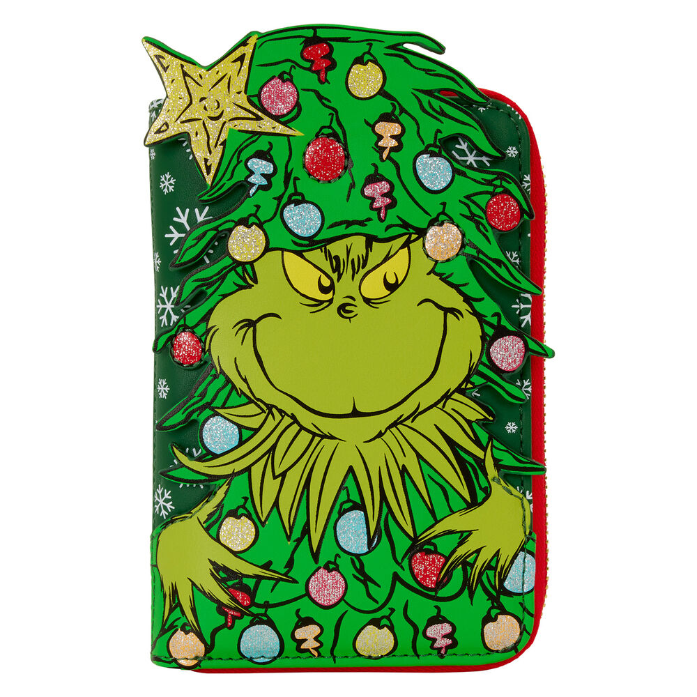 Cartera Dr. Seuss Holiday El Grinch Loungefly