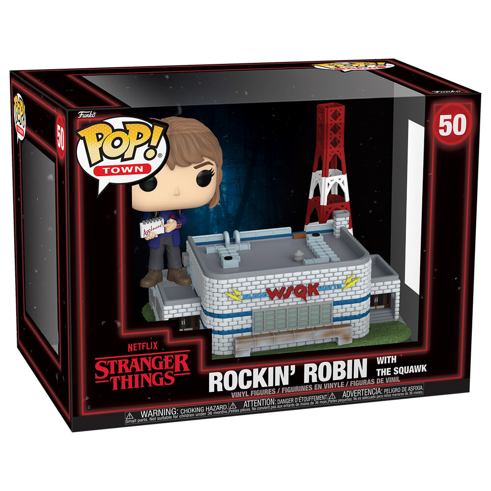 Figura POP Town Stranger Things 5 Rockin’ Robin the Squawk