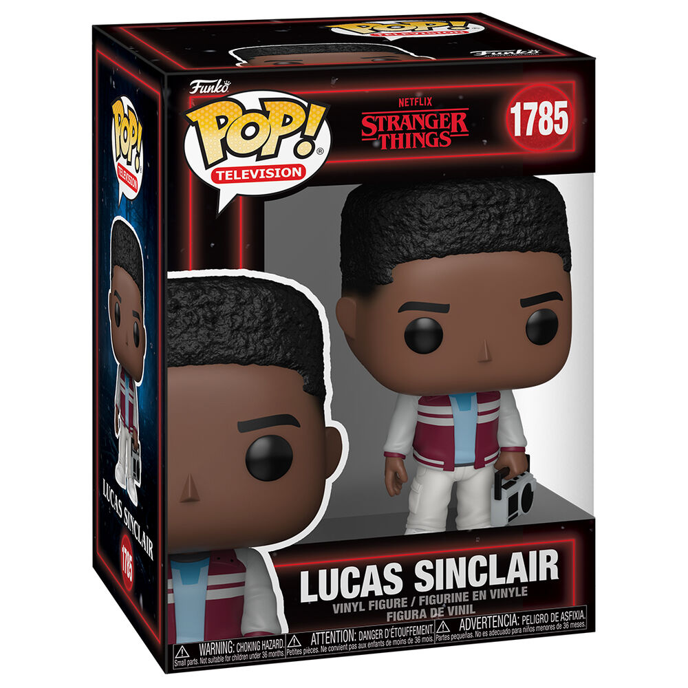 Figura POP Stranger Things 5 Lucas Sinclair