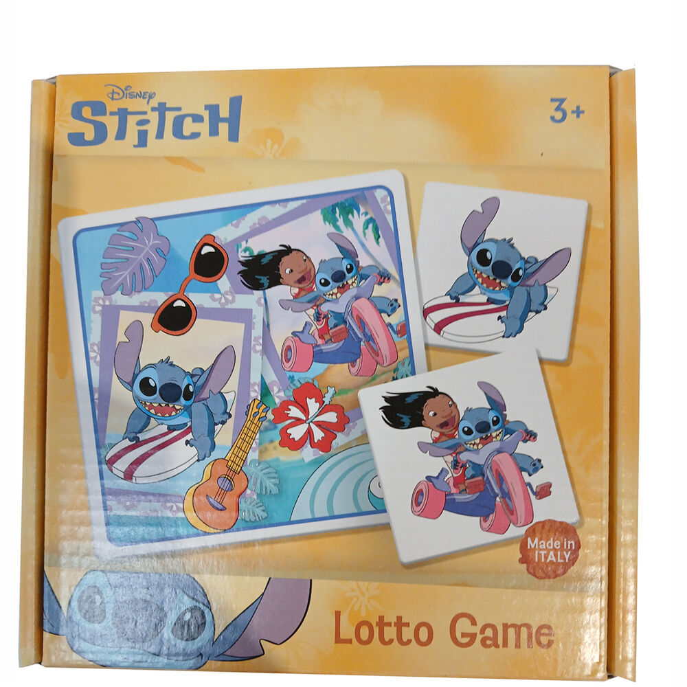 Juego bingo Stitch Disney