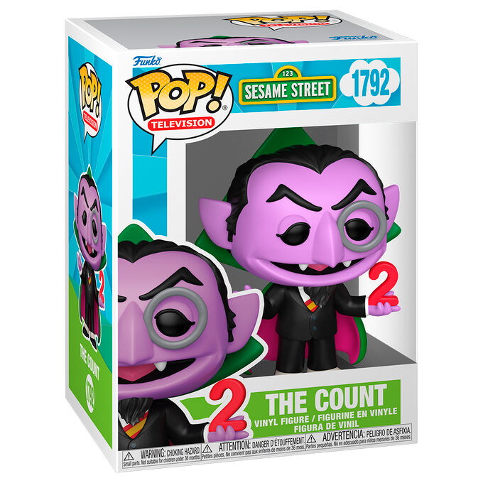 Figura POP Barrio Sesamo The Count