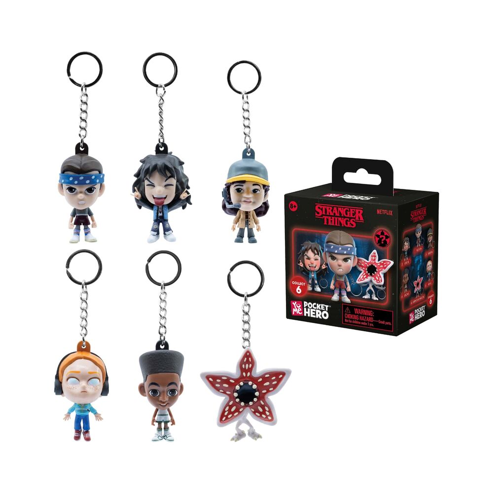 Llavero figura sorpresa Stranger Things surtido