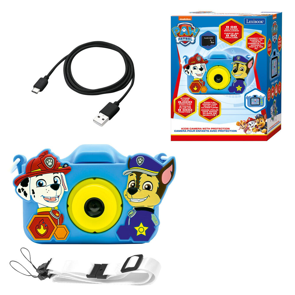 Camara Digital con Proteccion Patrulla Canina Paw Patrol