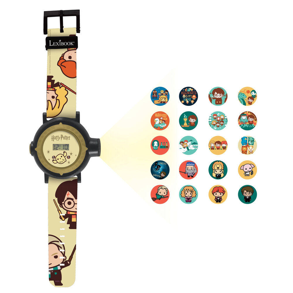 Reloj Digital proyecciones Harry Potter