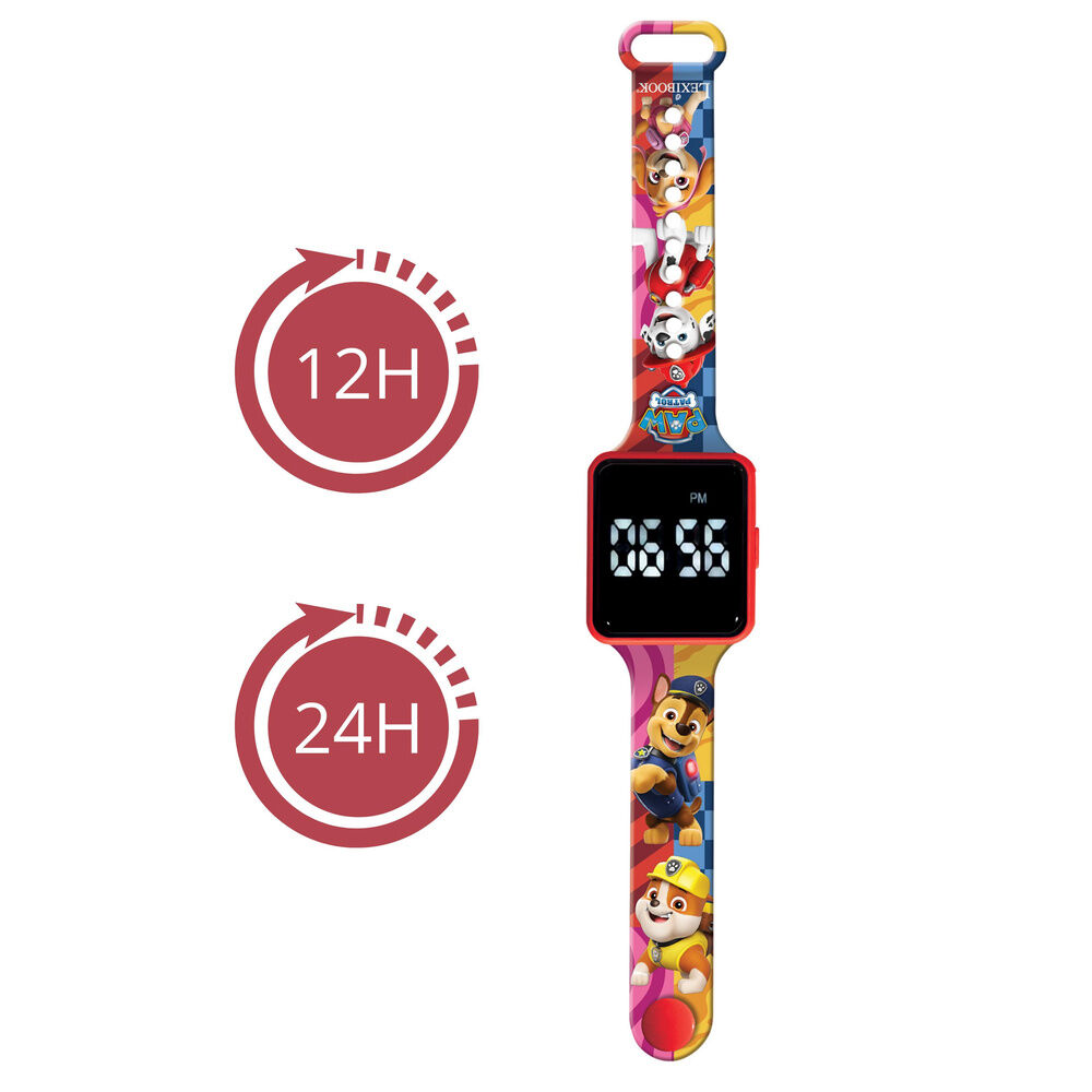 Reloj Digital LED Patrulla Canina Paw Patrol