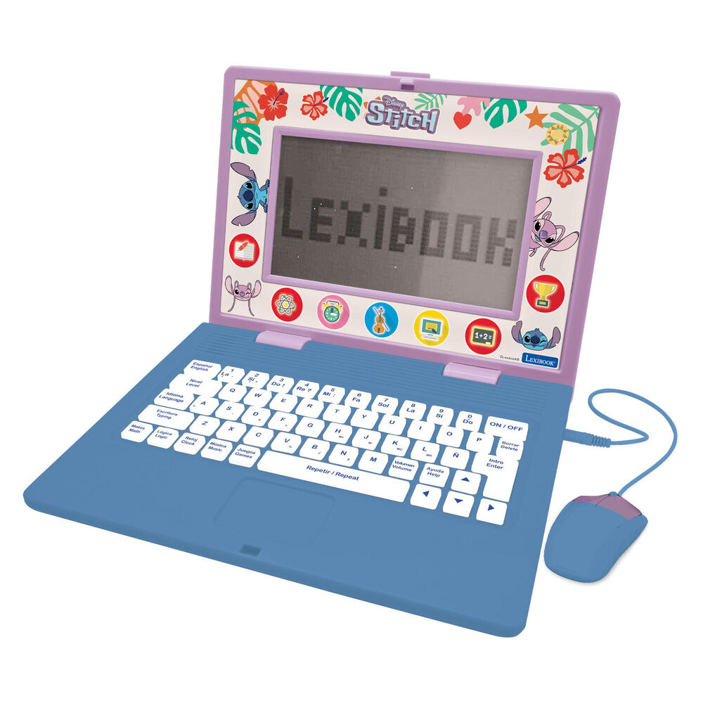 Portatil Educativo bilingüe Stitch Disney