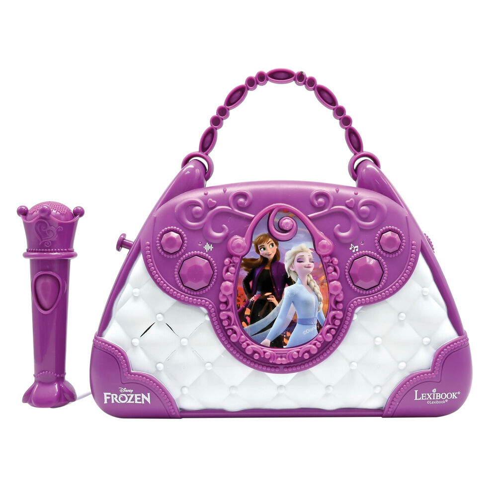 Bolso Karaoke con altavoz musical con microfono Frozen Disney
