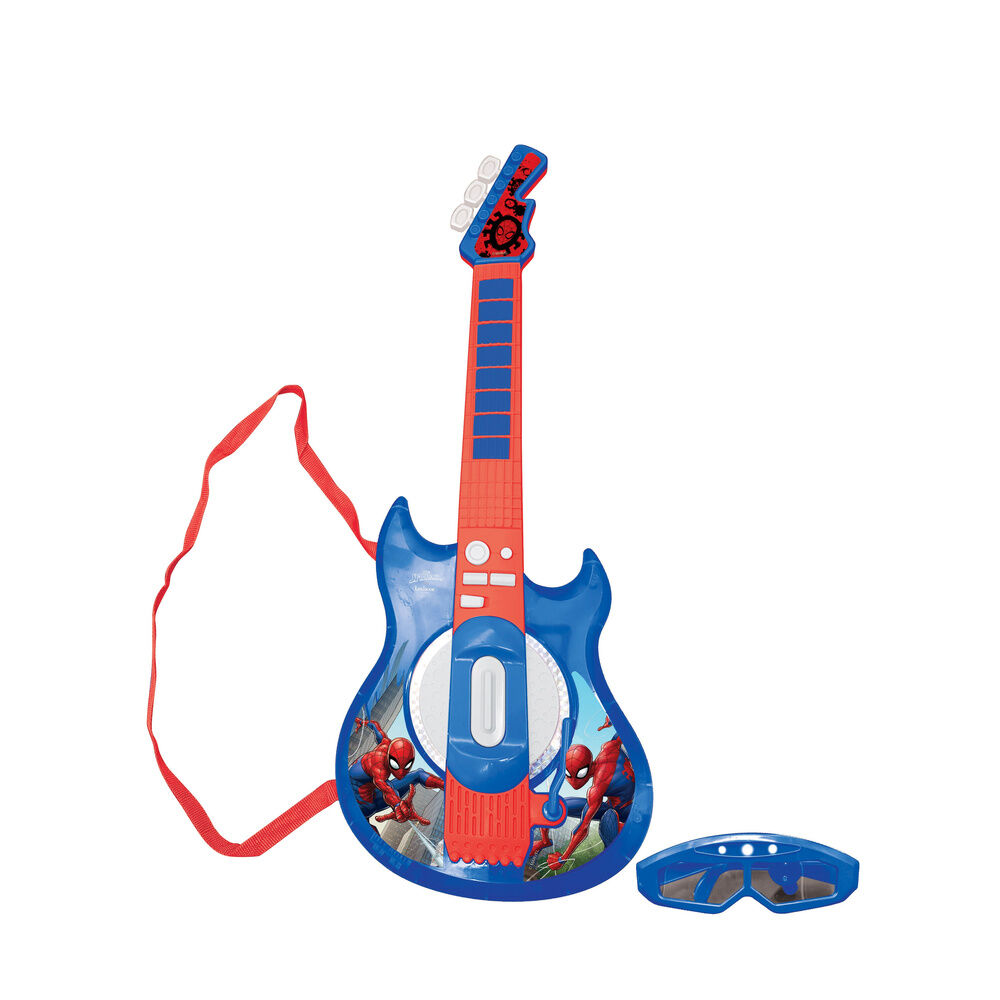 Guitarra Electronica Spiderman Marvel