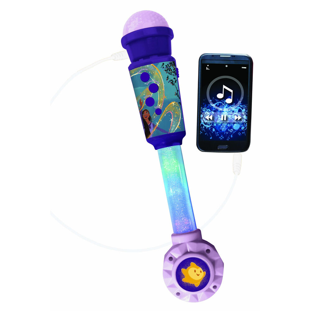 Microfono Luminoso Wish Disney