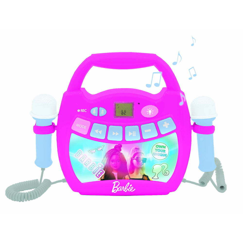 Altavoz Karaoke Bluetooth Barbie