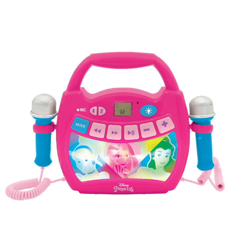 Altavoz Karaoke Bluetooth Princesas Disney