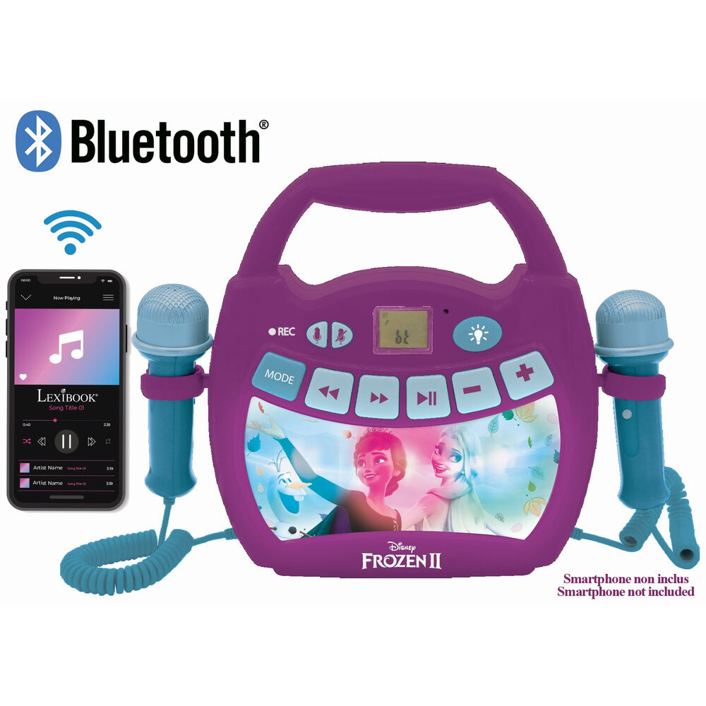 Altavoz Karaoke Bluetooth Frozen Disney