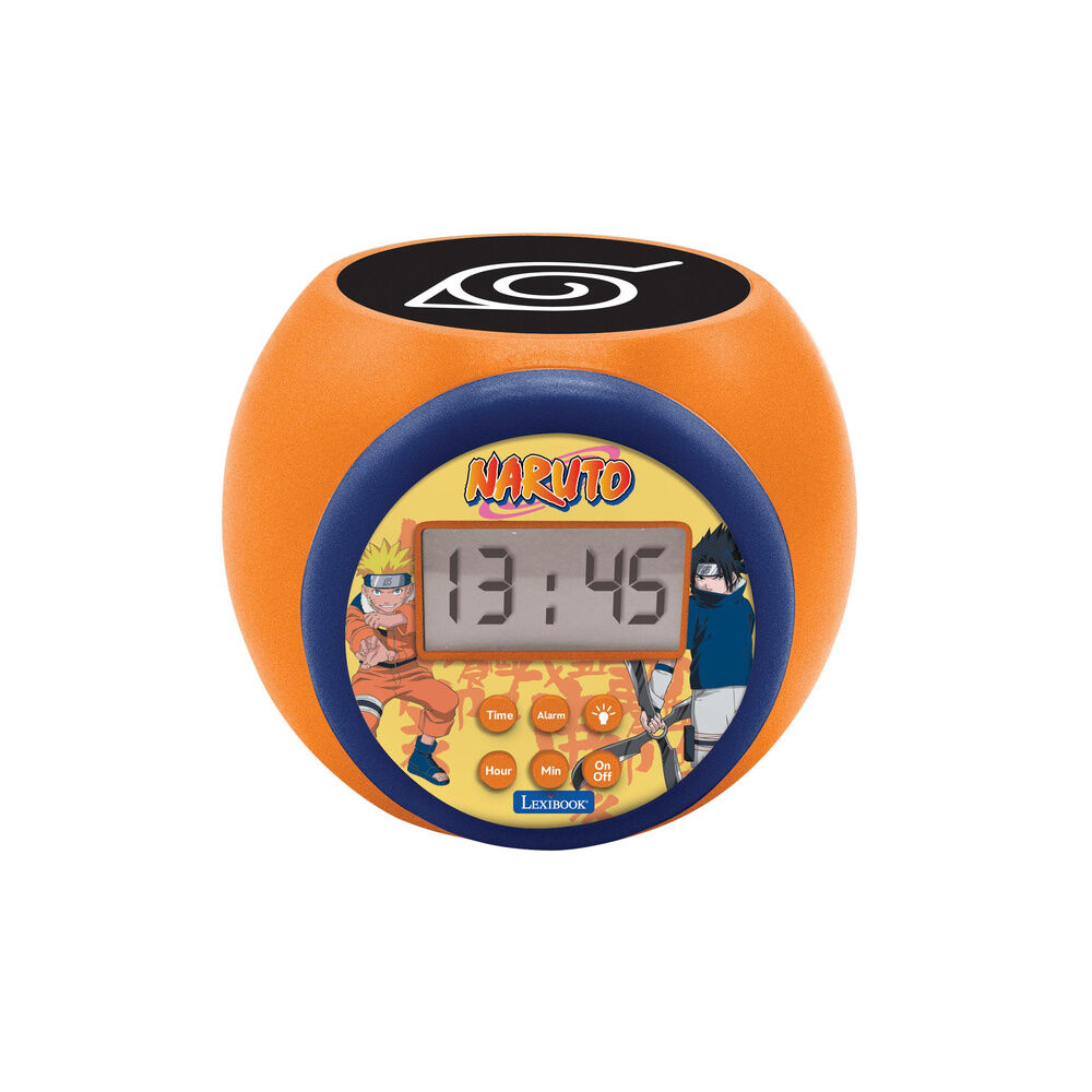 Reloj Despertador Proyector Naruto