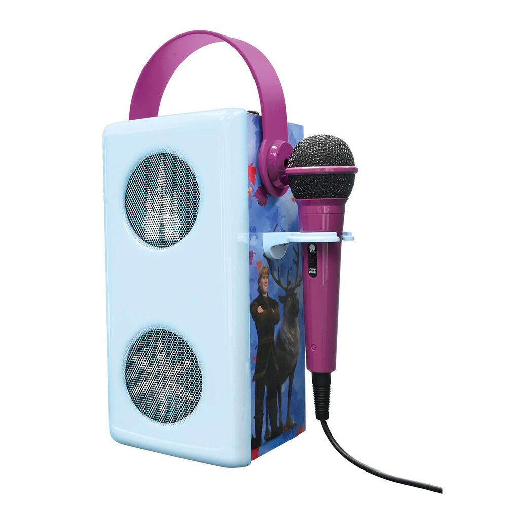 Altavoz Bluetooth Luminoso + Microfono Frozen Disney