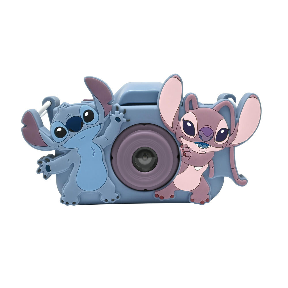 Camara Digital con Proteccion Stitch & Angel Disney