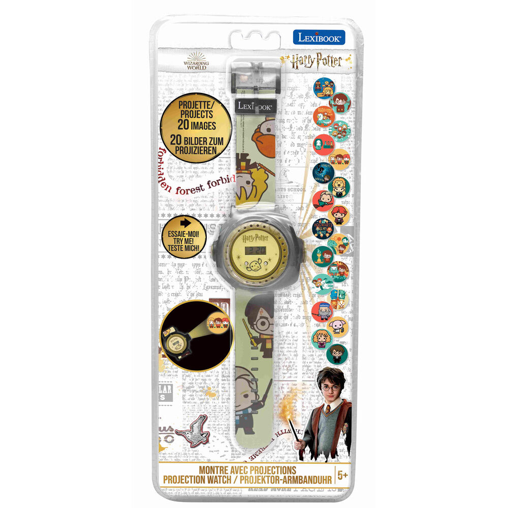 Reloj Digital proyecciones Harry Potter