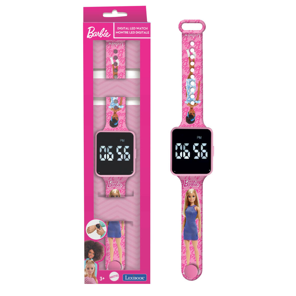 Reloj Digital LED Barbie