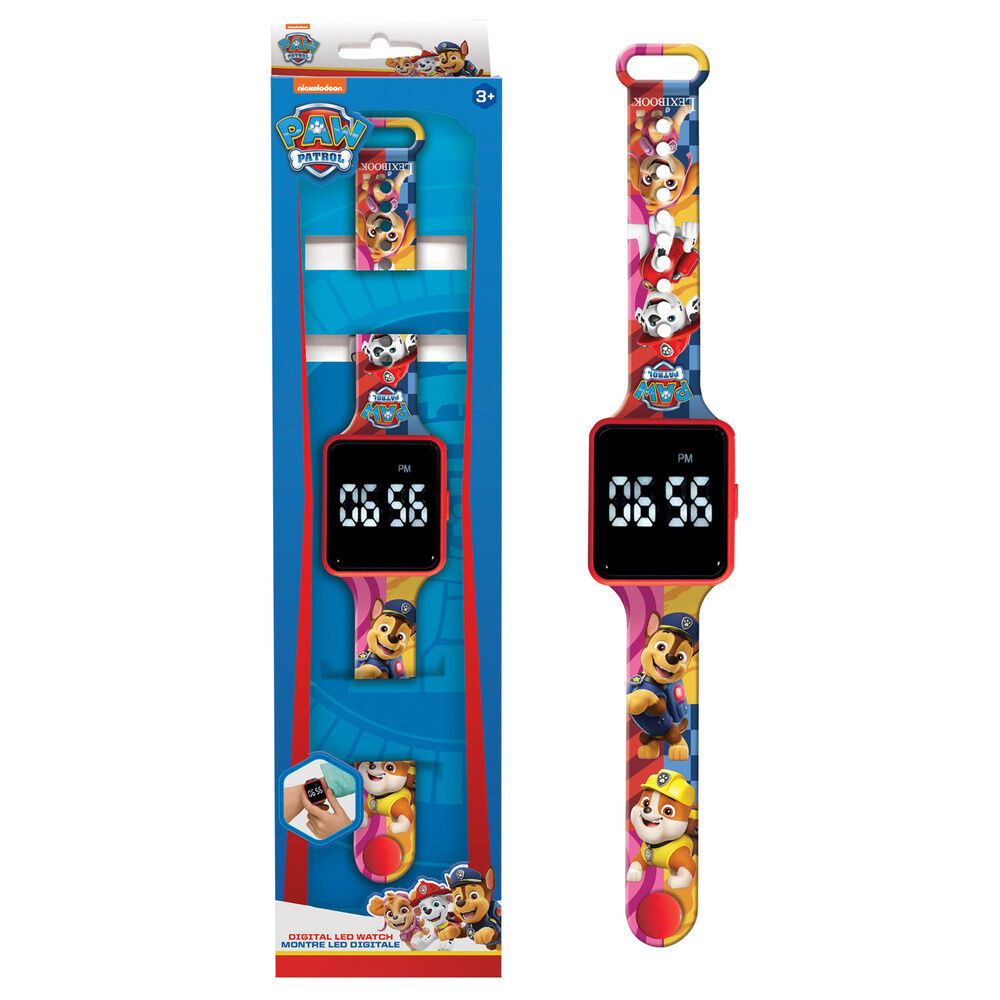 Reloj Digital LED Patrulla Canina Paw Patrol