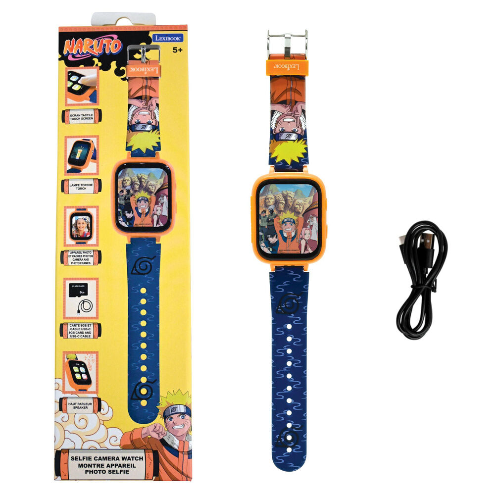 Reloj Digital con camara Naruto Shippuden