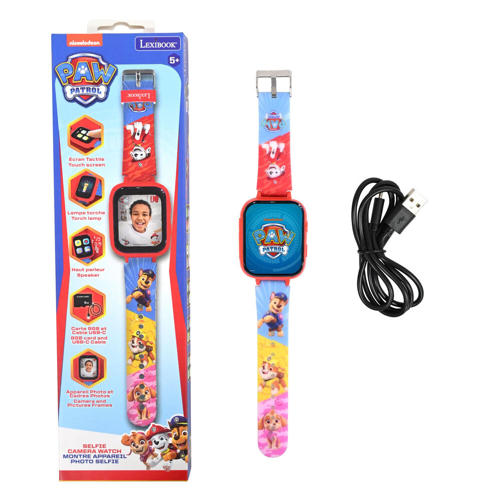 Reloj Digital con camara Patrulla Canina Paw Patrol
