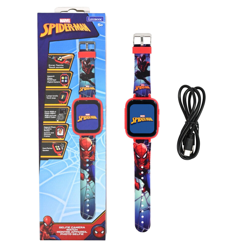 Reloj Digital con camara Spiderman Marvel