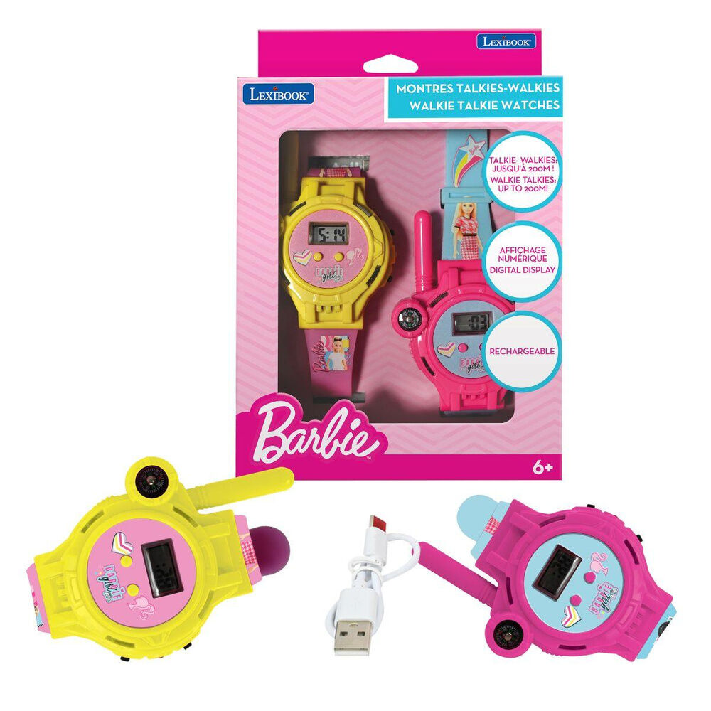 Reloj Digital Walkie Talkies Barbie