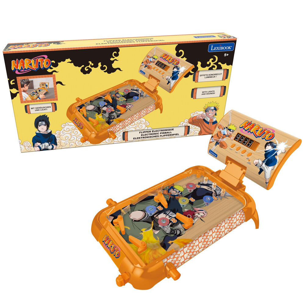 Juego Pinball de mesa electronico Naruto Shippuden