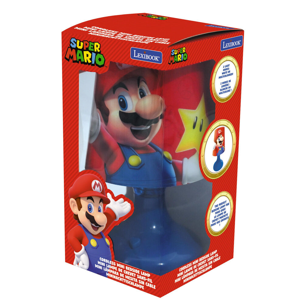 Mini Lampara Super Mario Nintendo