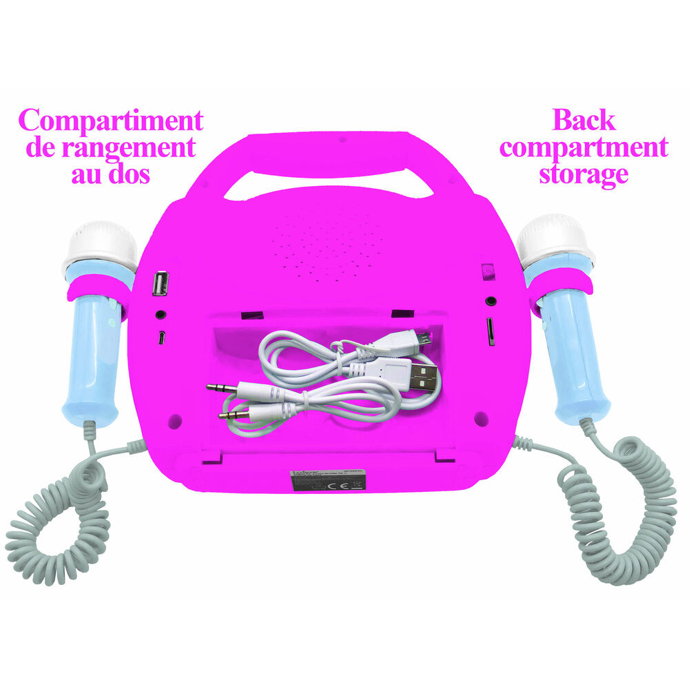 Altavoz Karaoke Bluetooth Barbie