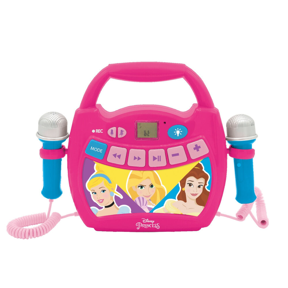 Altavoz Karaoke Bluetooth Princesas Disney