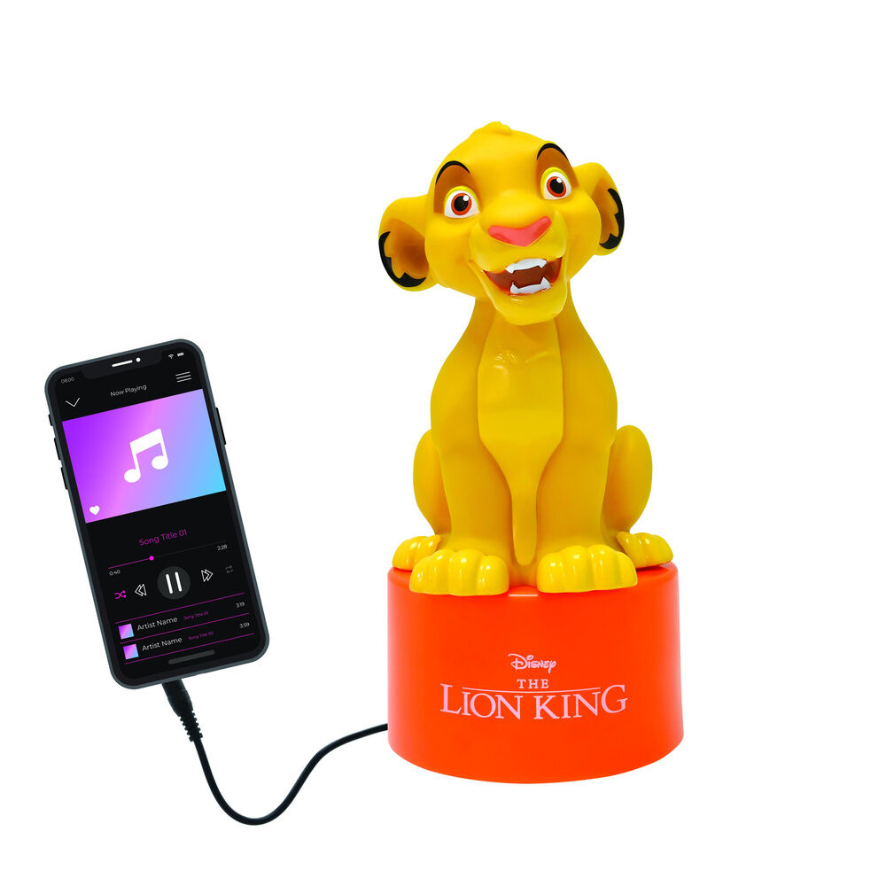 Luz Nocturna Altavoz El Rey Leon Disney