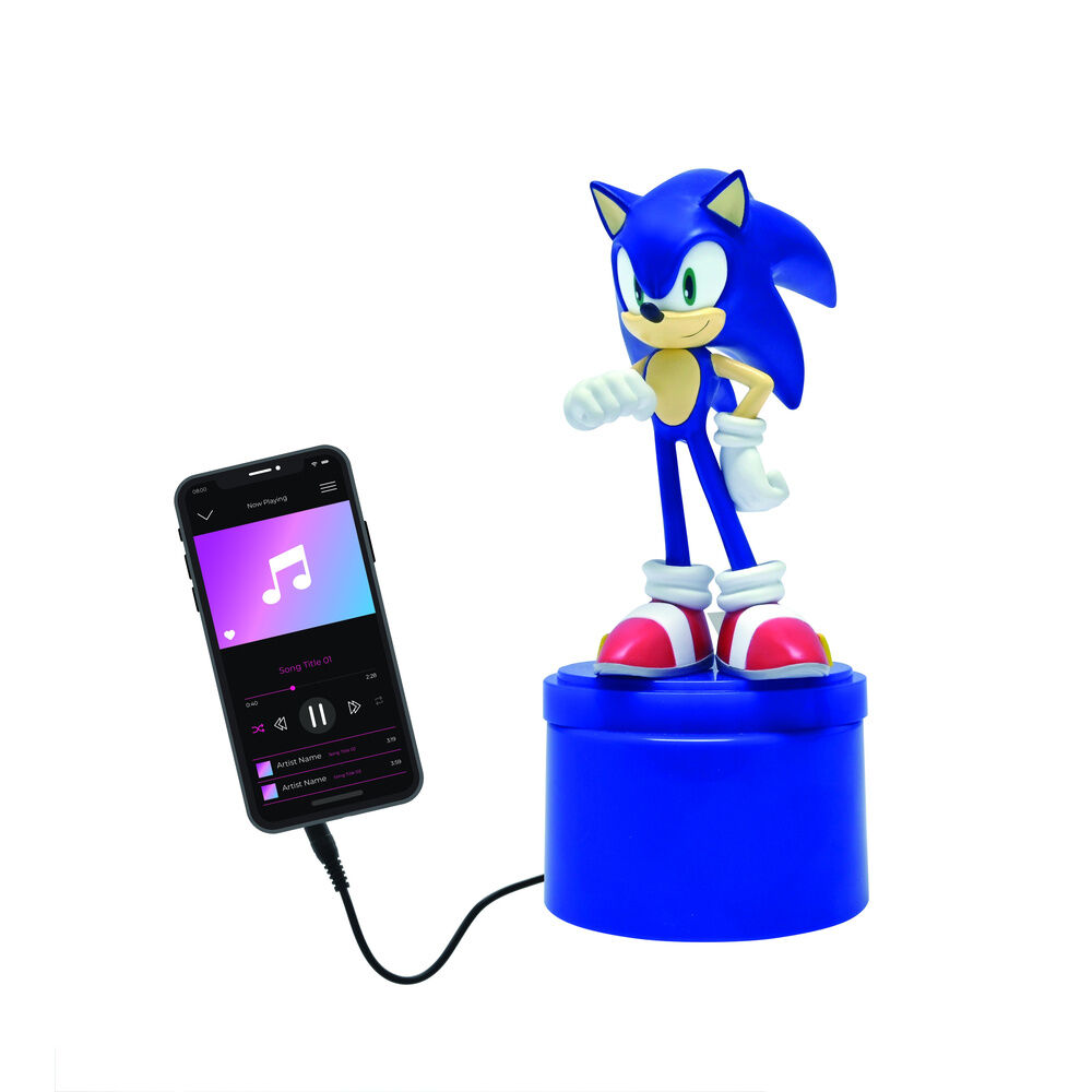 Luz Nocturna Altavoz Sonic the Hedgehog