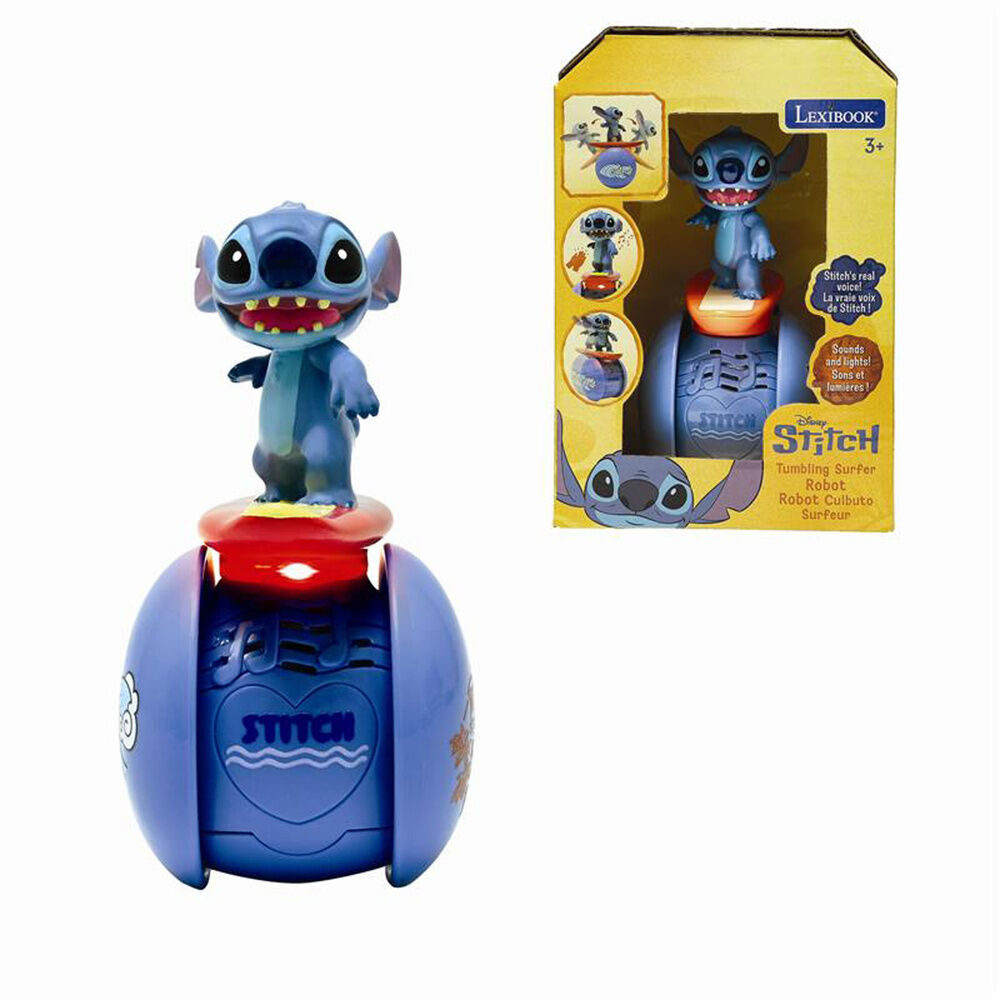 Robot Interactivo Stitch Surfista Disney