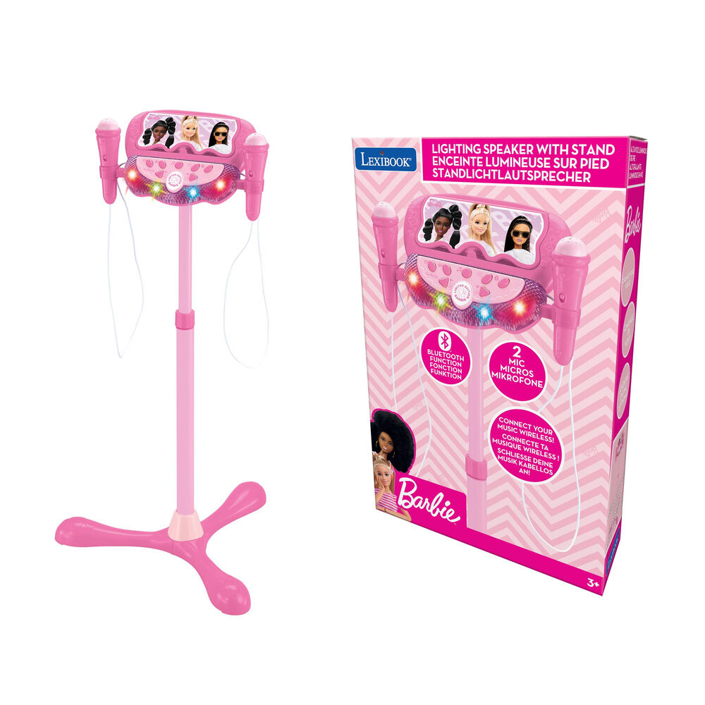 Microfono Karaoke Soporte Ajustable Barbie