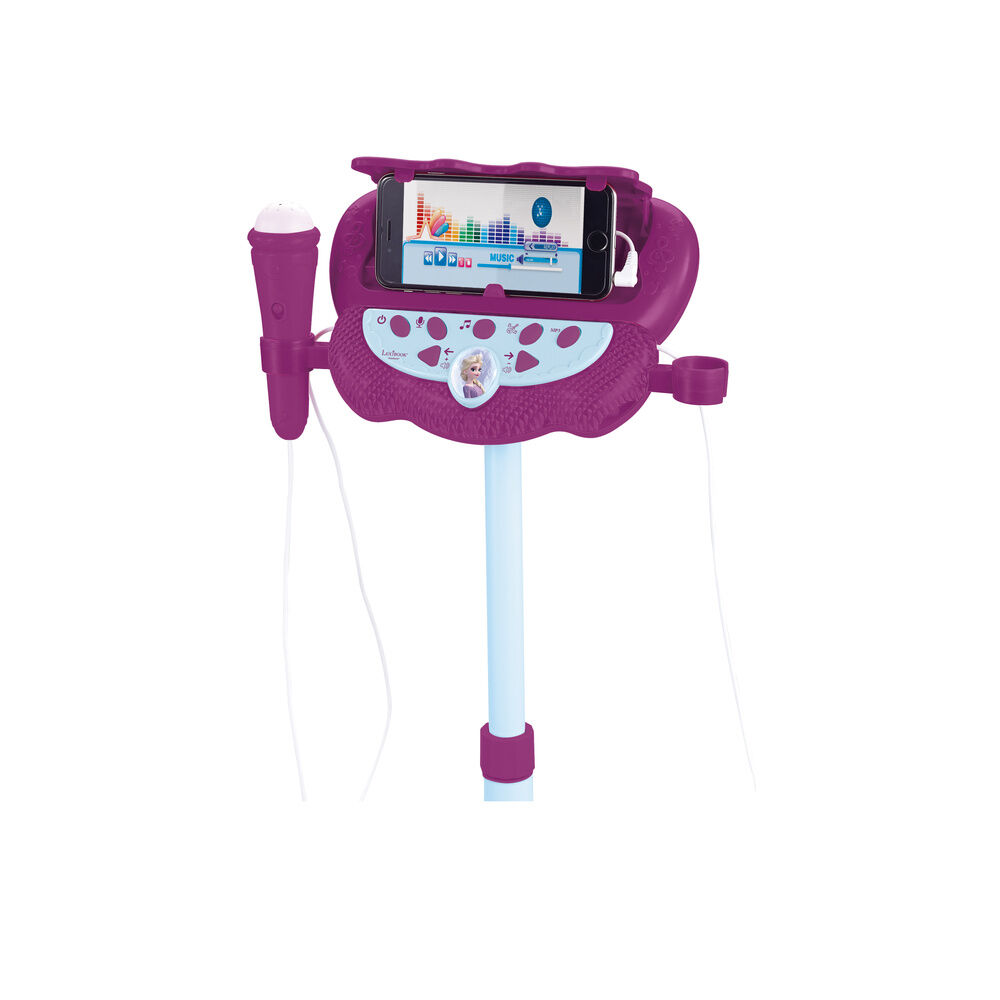Microfono Karaoke Soporte Ajustable Frozen Disney