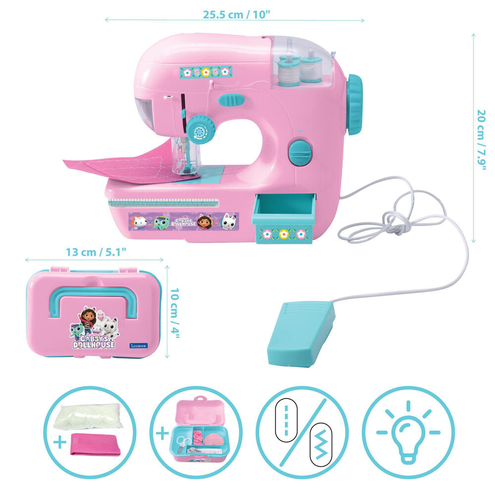 Maquina de Coser La Casa de Muñecas de Gabby