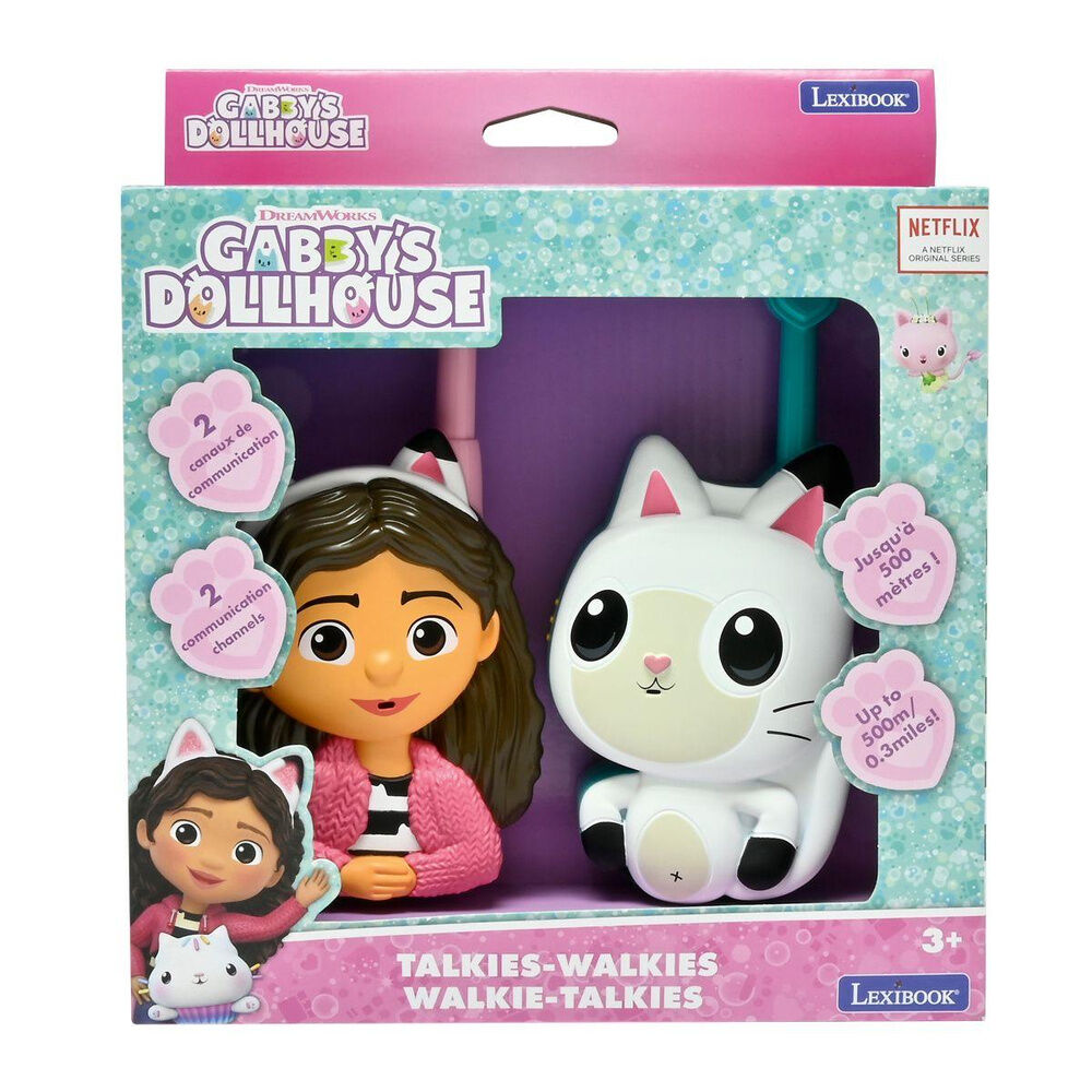 Walkie-Talkies 3D La Casa de Muñecas de Gabby