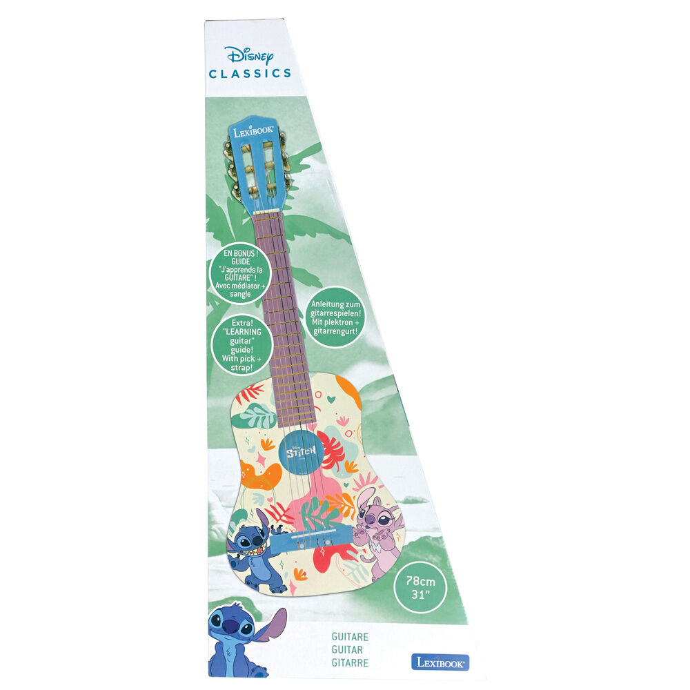 Guitarra Stitch Disney madera - Imagen 3