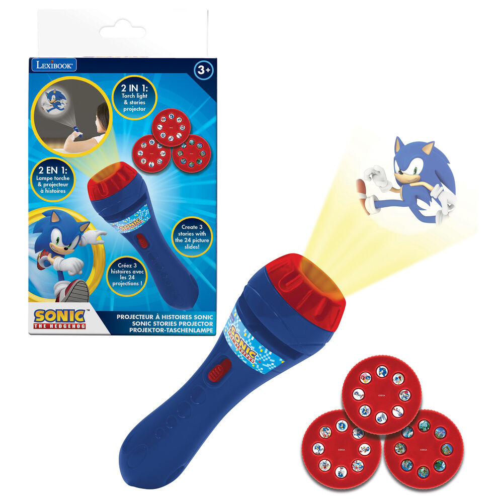 Linterna Proyector Sonic the Hedgehog