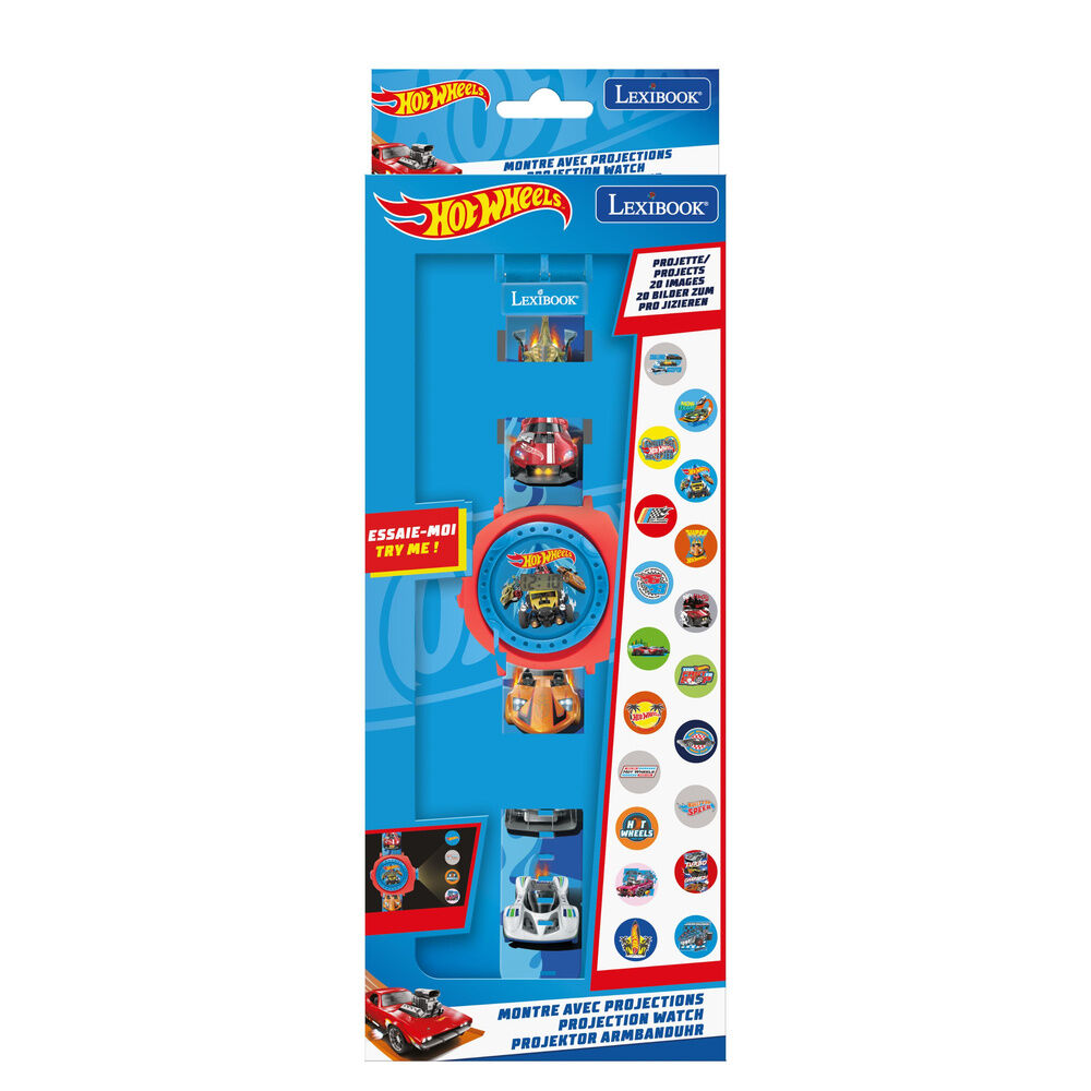 Reloj Digital proyecciones Hot Wheels - Imagen 4