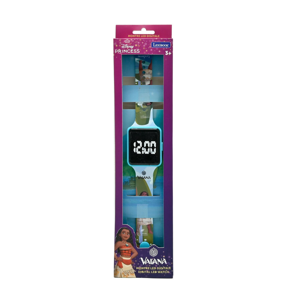 Reloj Digital LED Vaiana Moana Disney - Imagen 6