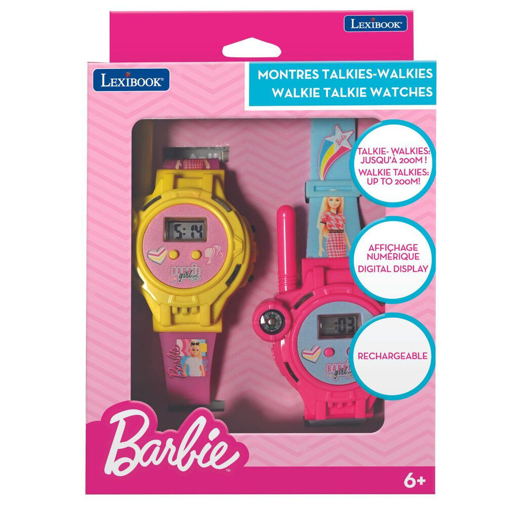 Reloj Digital Walkie Talkies Barbie - Imagen 6