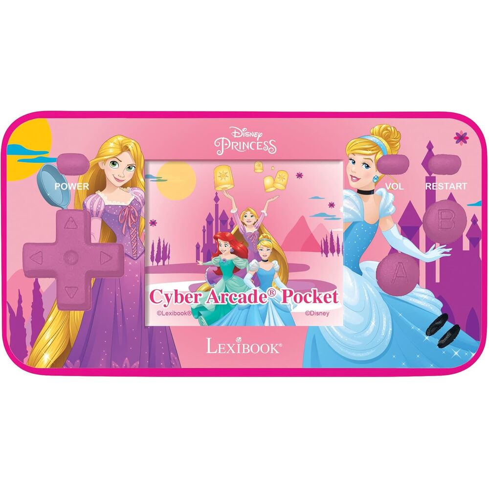 Consola Cyber Arcade Pocket Princesas Disney