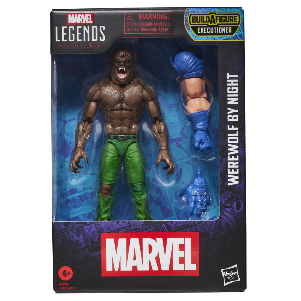 Figura Werewolf By Night Marvel Legends Series 15cm