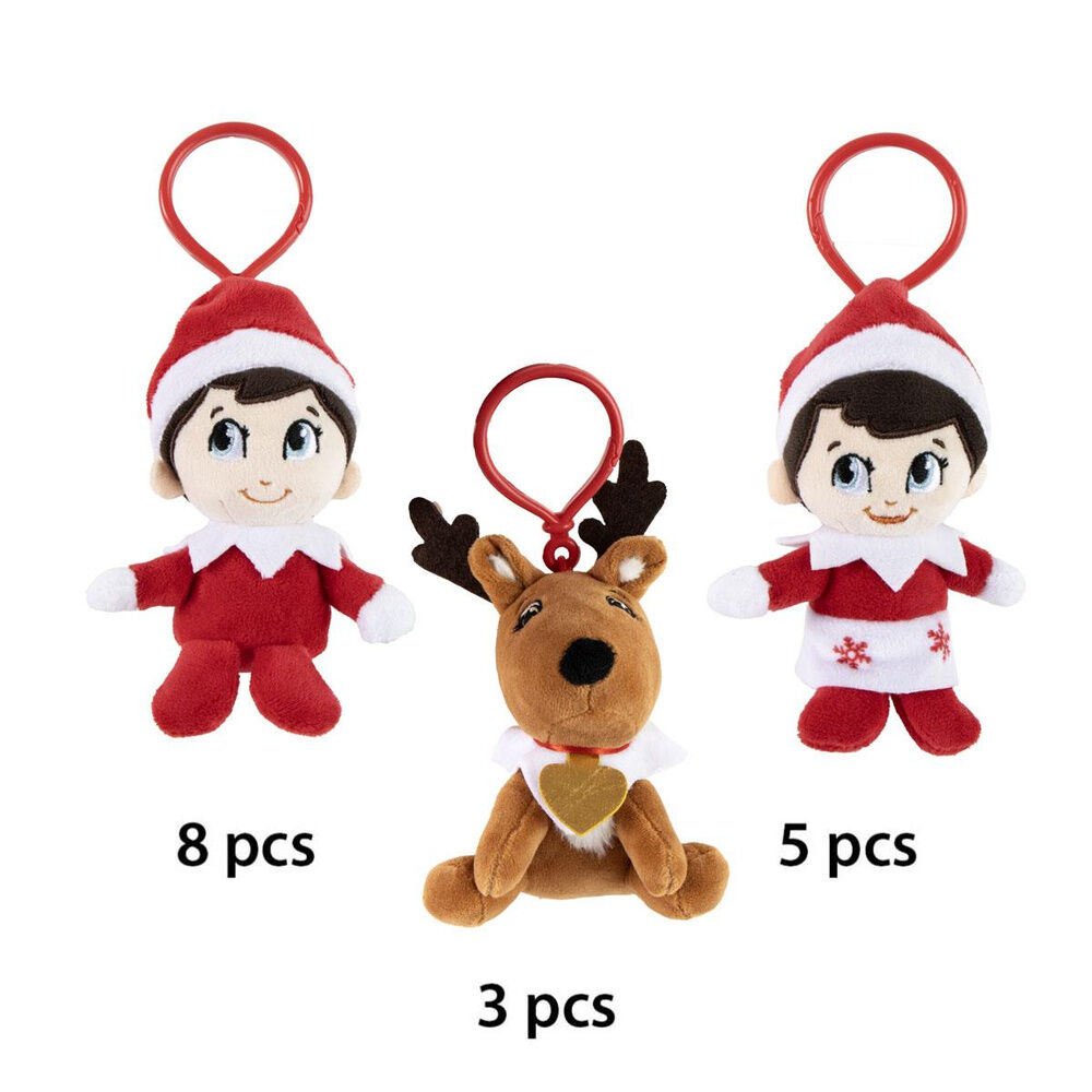 Llavero peluche The Elf on the Shelf surtido