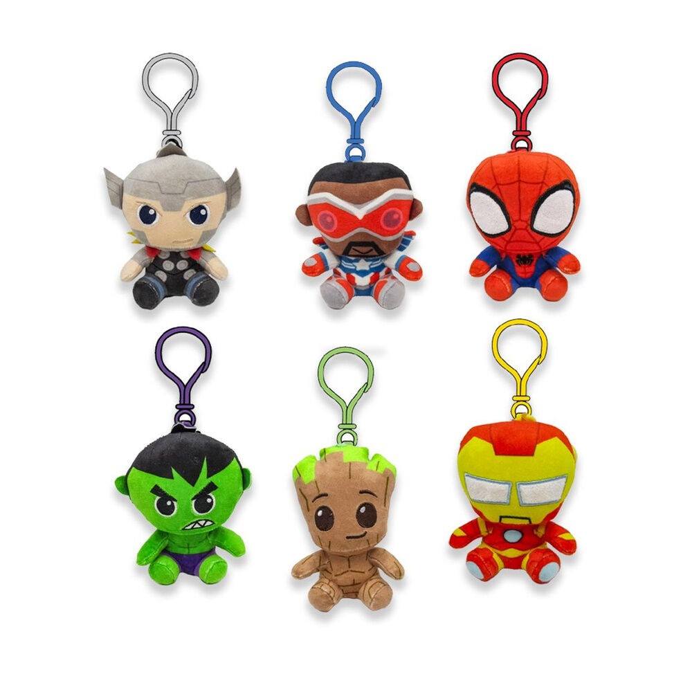 Llavero peluche Marvel surtido