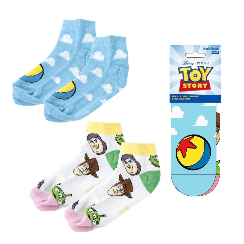 Set 2 pares calcetines Toy Story Disney Pixar adulto